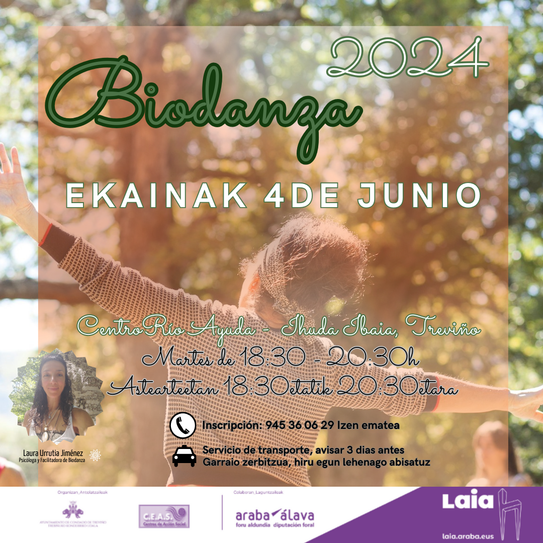 Biodanza próxima sesión/Biodantza hurrengo saioa
