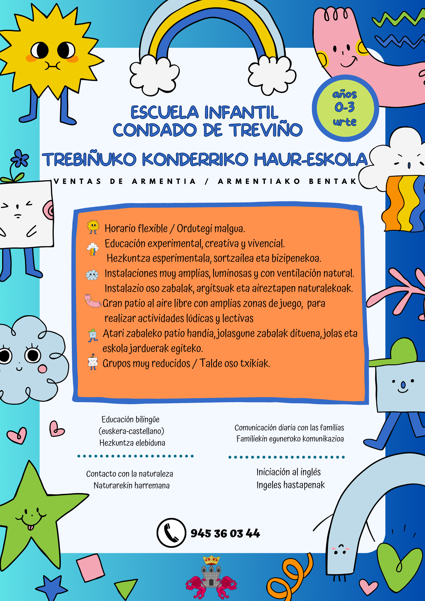 Escuela de Primer Ciclo de Educación Infantil de Condado de Treviño (0 a 3 años)