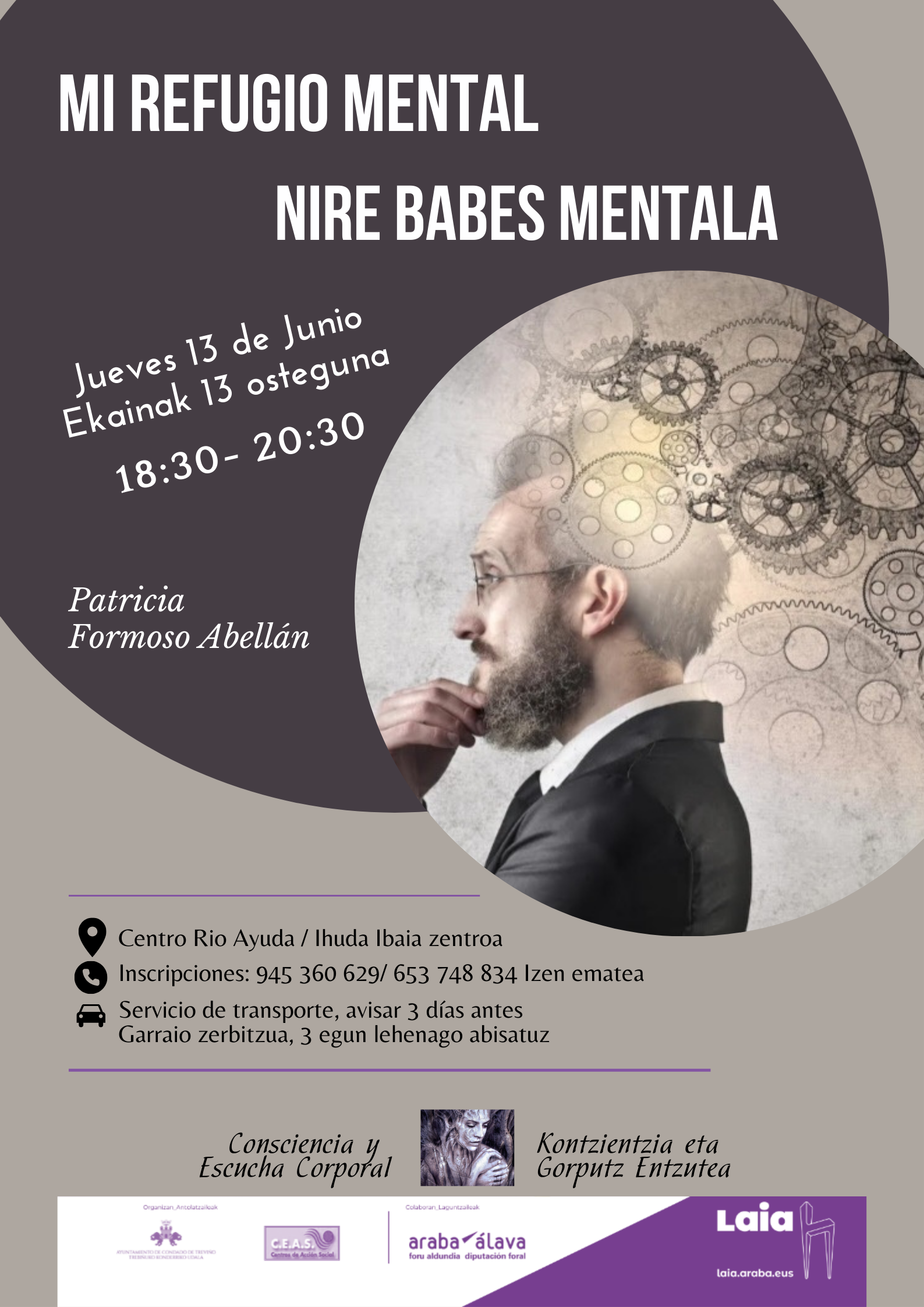 Taller: Mi refugio mental/Tailerra: Nire babes mentala