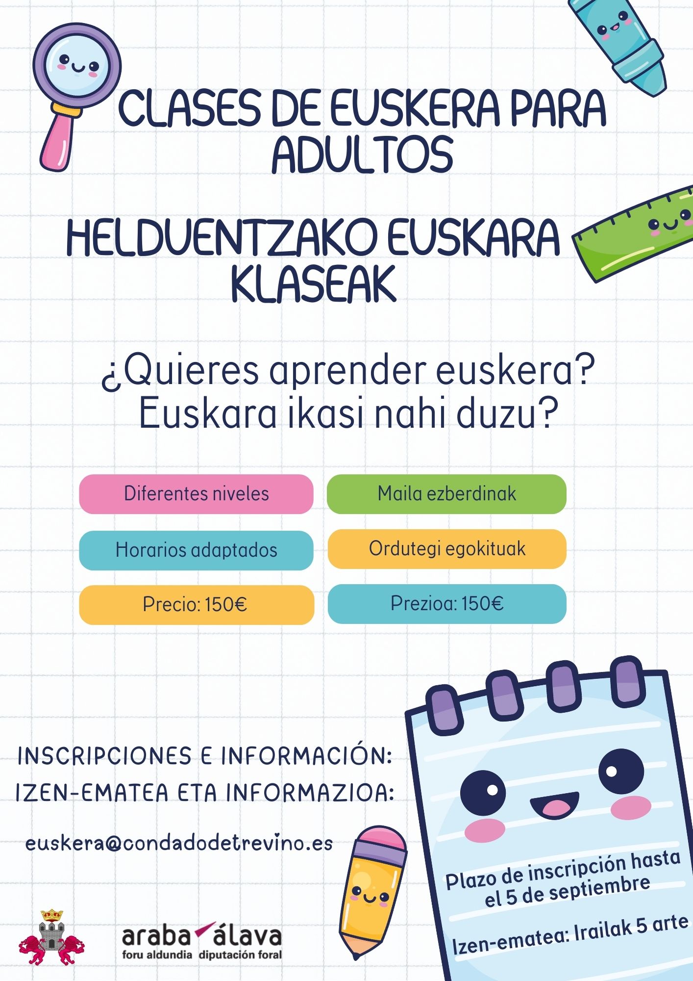 clases euskera
